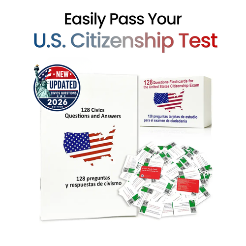 2026 USA Citizenship Flash Cards