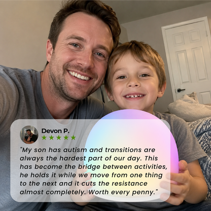 Sensory Bubble - A Calming ADHD Toy & Nightlight