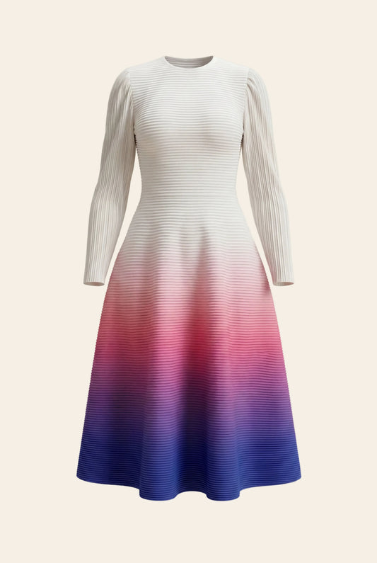 camilla bouncy midi dress - white summer