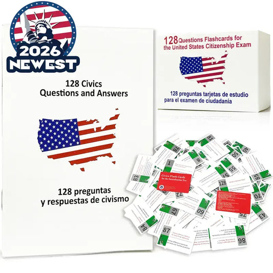 2026 USA Citizenship Flash Cards
