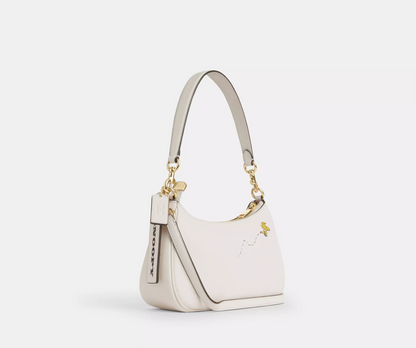 Peanuts Teri Shoulder Bag With Snoopy